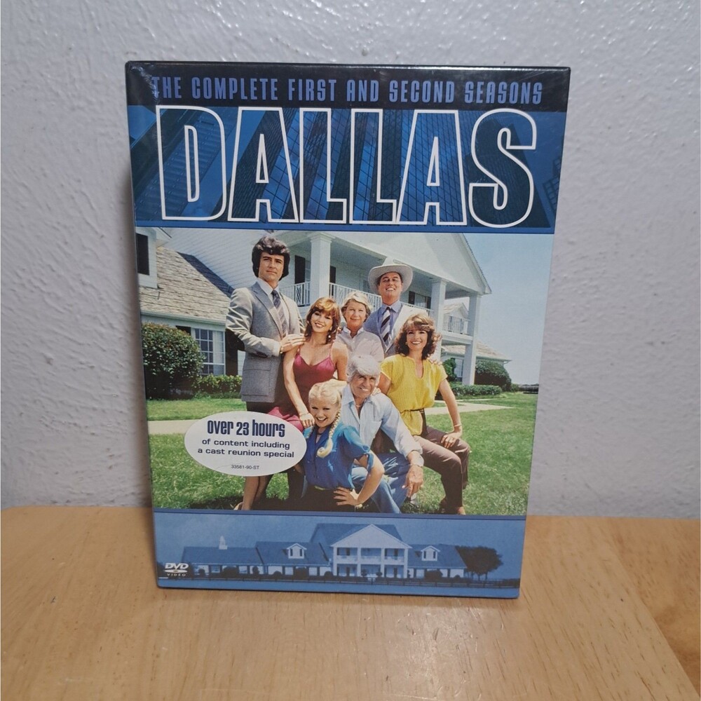 Brand New Sealed DVD Dallas TV Show 70's 80's Complete First & Second Seasons